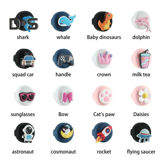 Carcasă de protecție din silicon pentru tracker, rezistentă la șocuri și impact, drăguț desen animat, impermeabilă, suport pentru tracker GPS, pentru AirTag