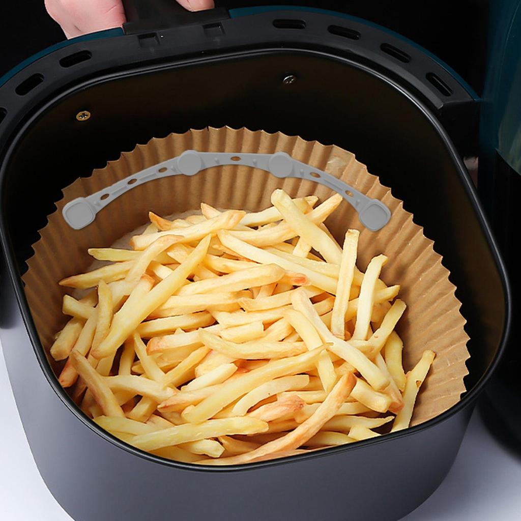 Air Fryer Magnets Silicone Quick-Release Air Fryer Magnetic Buckle For Parchment Paper For Home Dormitory Apartment Hotel