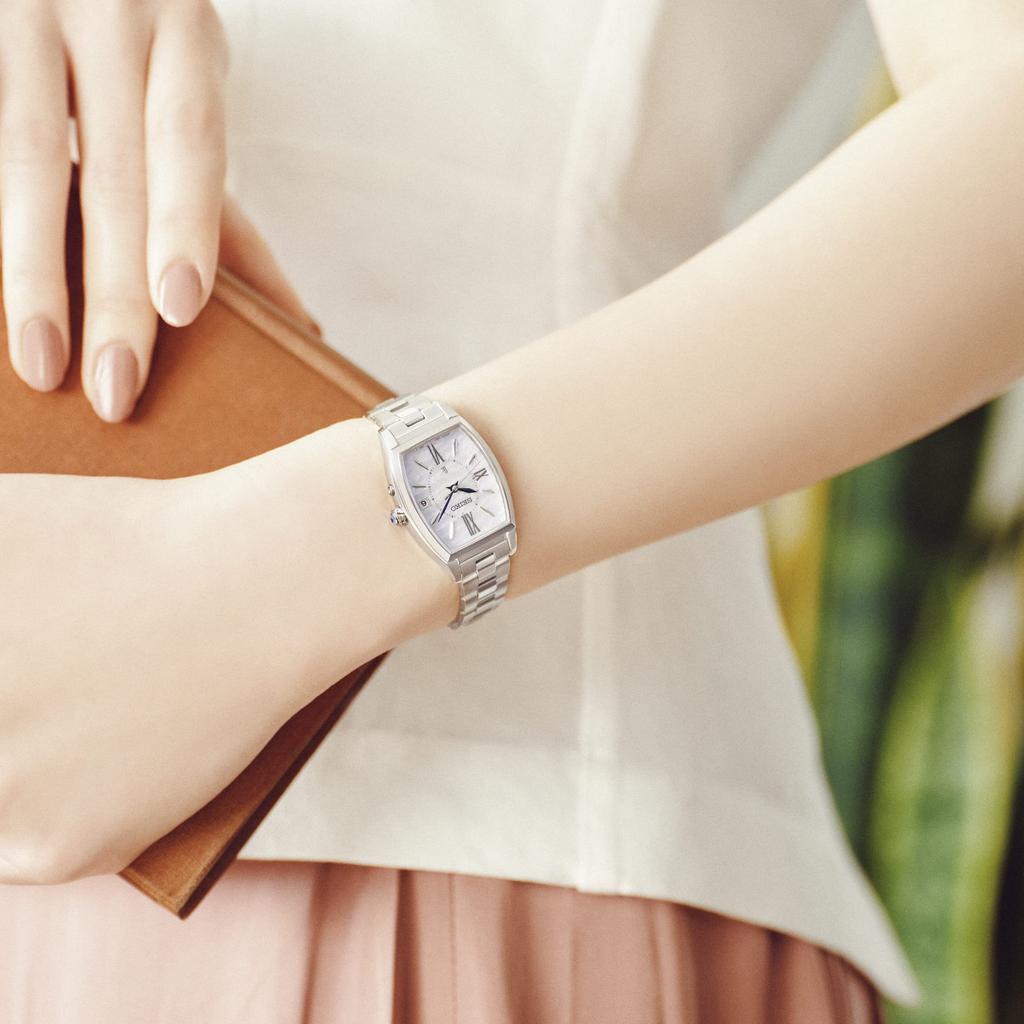 Rukia Grow SSQW071 Srebrny [Zegarek Seiko] Damski