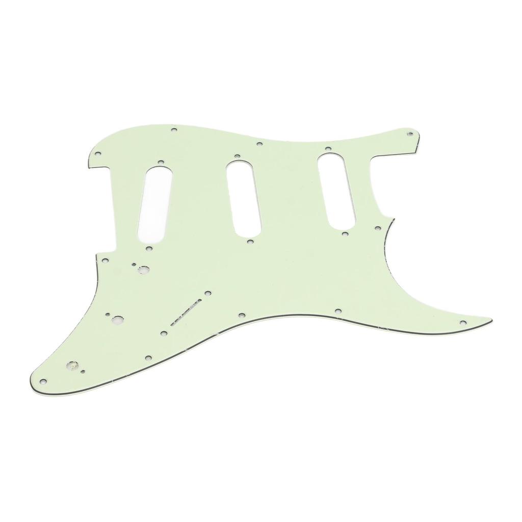 Electric Guitar Pick Guard 3 Layers 11 Holes PVC Pick Guard Scratch Plate for ST Guitar