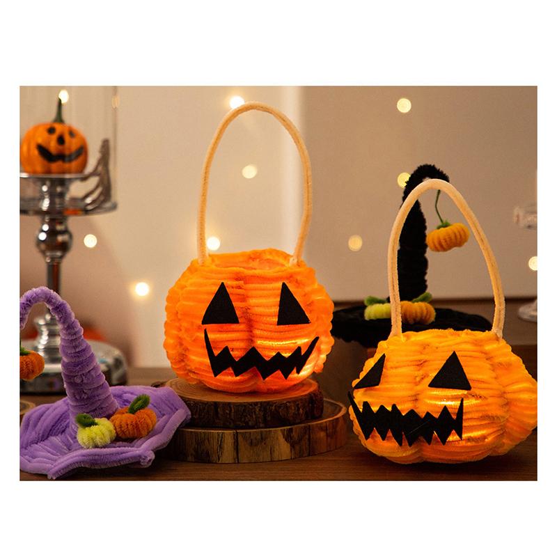 Halloween Pumpkin Led Lamp Lantern Decoration Jack-O Lantern Ghost Face Pumpkin Light Garden Outdoor Indoor Party Home Decor