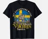 Szwedzka Szwecja Wikingowski Statek Flaga Prezent Unisex Koszulka, Rozmiar S - 5XL