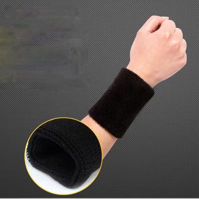 2Pcs Towel Sports Wristbands Tennis Sweat Bands Wrist Guard for Basketball Volleyball Padel Fitness Sweatbands Wrist Wrap Cuff