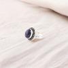 Natural Sodalite Gemstone 925 Sterling Silver Handmade Jewelry Partywear Ring RR-62-29