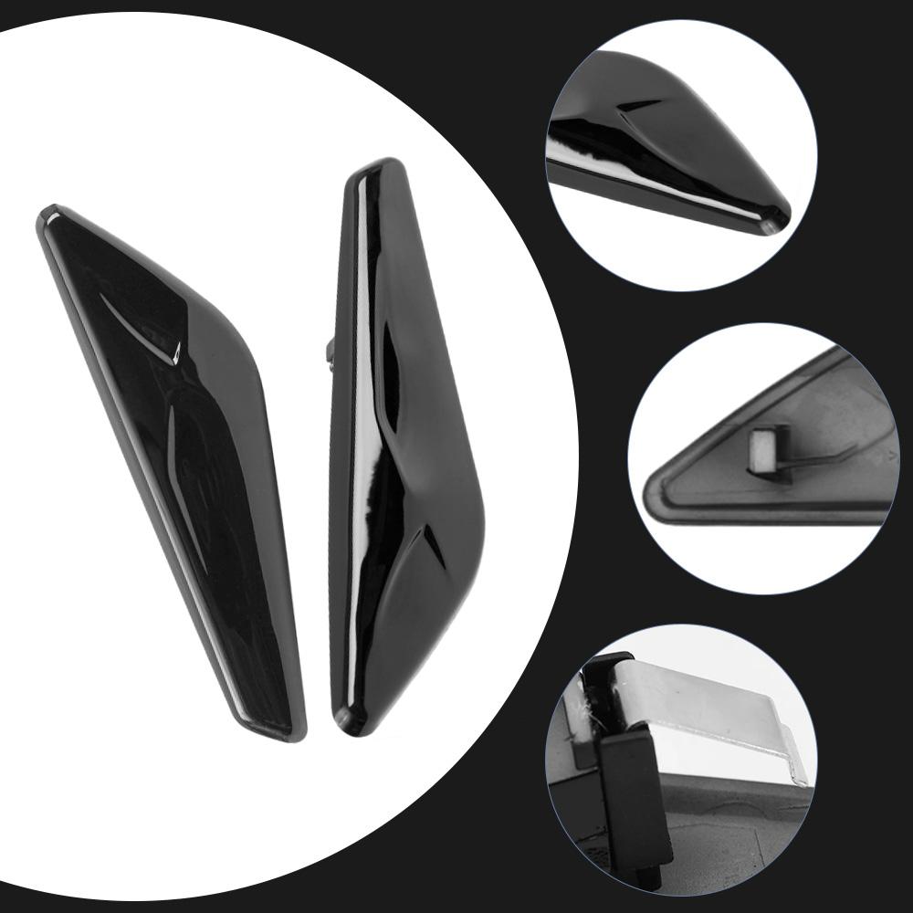 2Pcs Side Fender Trim Marker Turn Signal Light Lamp Finisher Left Right 51117338569, 51117338570 for BMW X3 F25 X4 F26 2013-2017