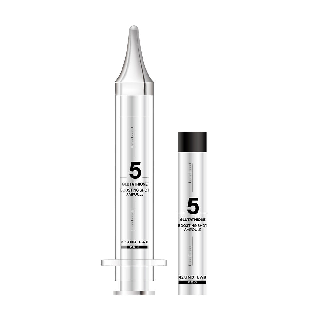 Round Lab Pro Glutathione 5 Boosting Shot Ampoule 10ml × 2 Set Brightening & Radiance Serum
