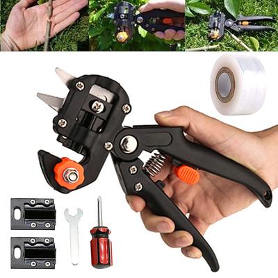 Garden Grafting Tool Set Fruit Tree Cutting Shears Pruning Secateurs Scissors