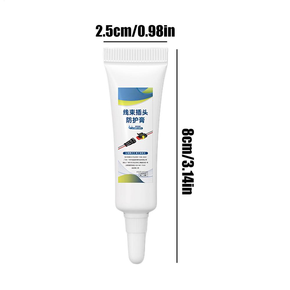 

5g Battery Terminal Grease Dielectric Conductive Lubricating Paste Anti-Corrosion Protection for Electrical Contacts Workshop