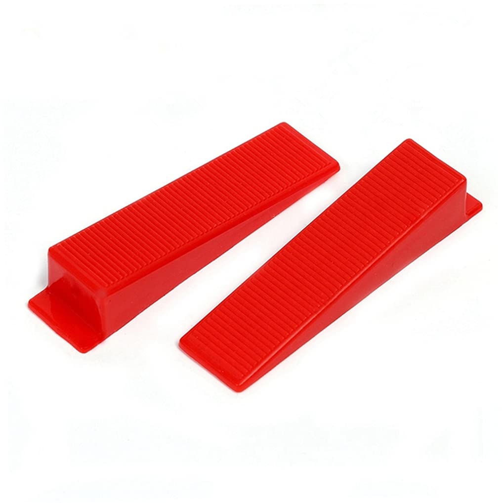 Tile Leveling Clips, Spacer Clips, 3.0mm Joint Width, 200 Pieces + 100 Wedges + 1 Floor Pliers, Tile Installation Aid