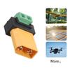 XT60 Male To 2Pin Solderless Terminal Adapter For Drones Solar Panel Remote Models 10A Current