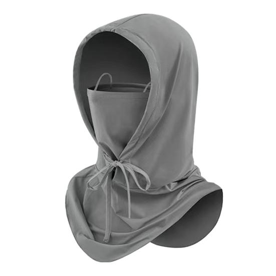 

Кепка от солнца для мужчин и женщин с защитой от ультрафиолета, бейсболка со съемной защитой лица и шейным клапаном для езды на велосипеде, рыбалки, пешего туризма, садоводства темно-серого