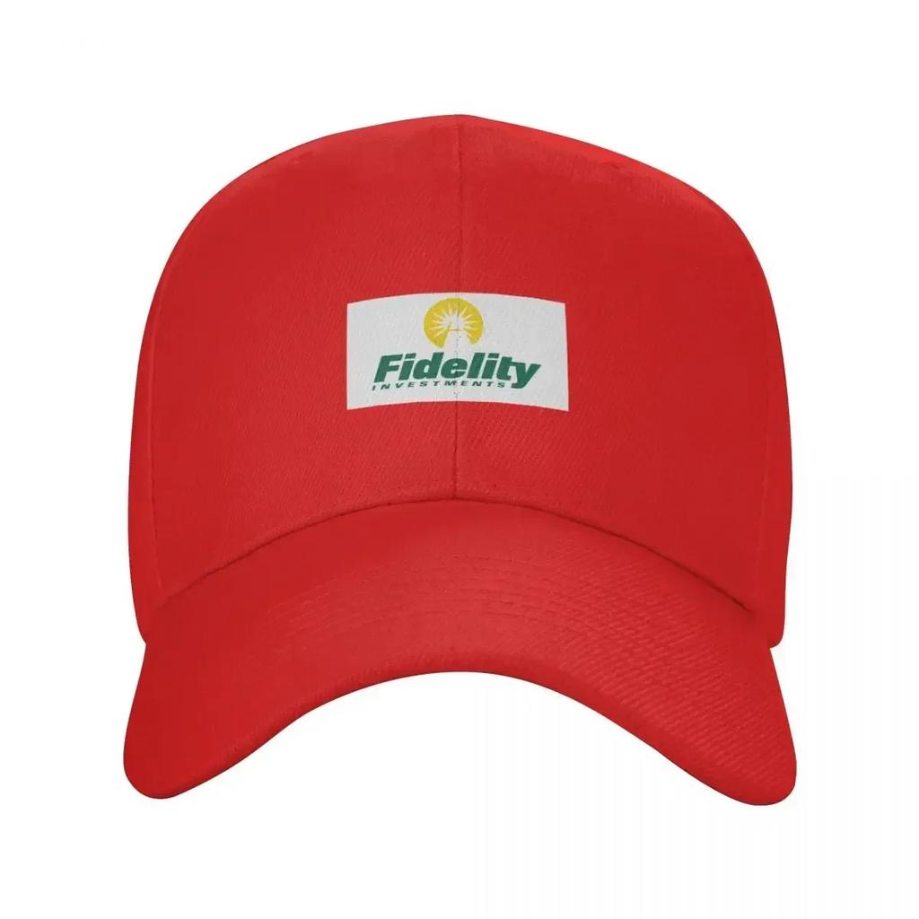Fidelity Investment Logo Baseball Cap Fashionable Snap Back Hat Luxury Man Hat Golf Wear Men Women's