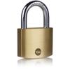 YALE Y110B/50/126/1 Brass Chains with Case-hardened Steel Shackle and 3 Keys for Locker, Cellar and Cabinet
