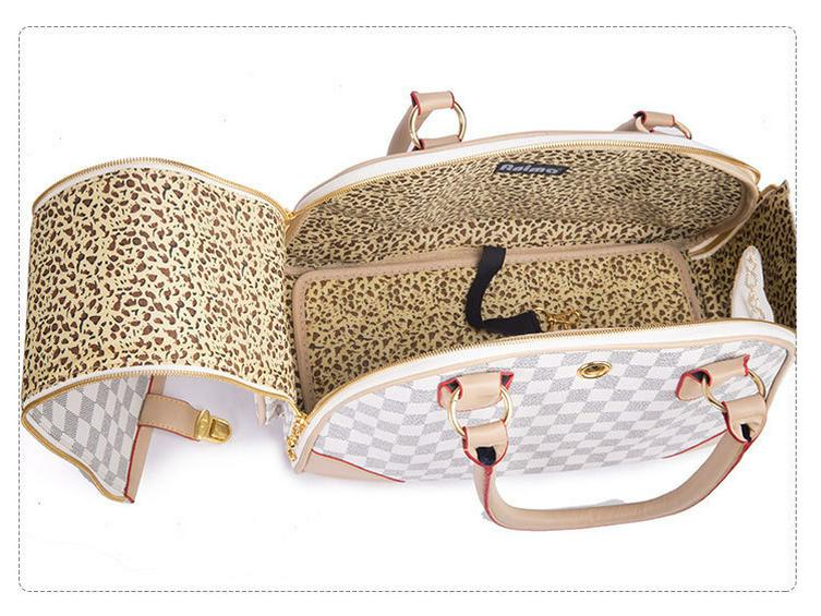 Portable Pet Backpack: Large Capacity, Breathable Carrier for Dogs & Cats