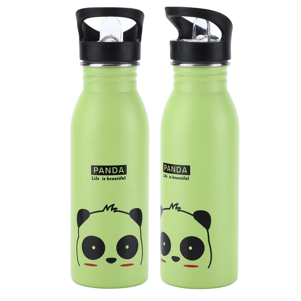 Sport-Wasserflasche aus Edelstahl 500 ml Niedliche vakuumisolierte Wasserflasche mit Saugmund für