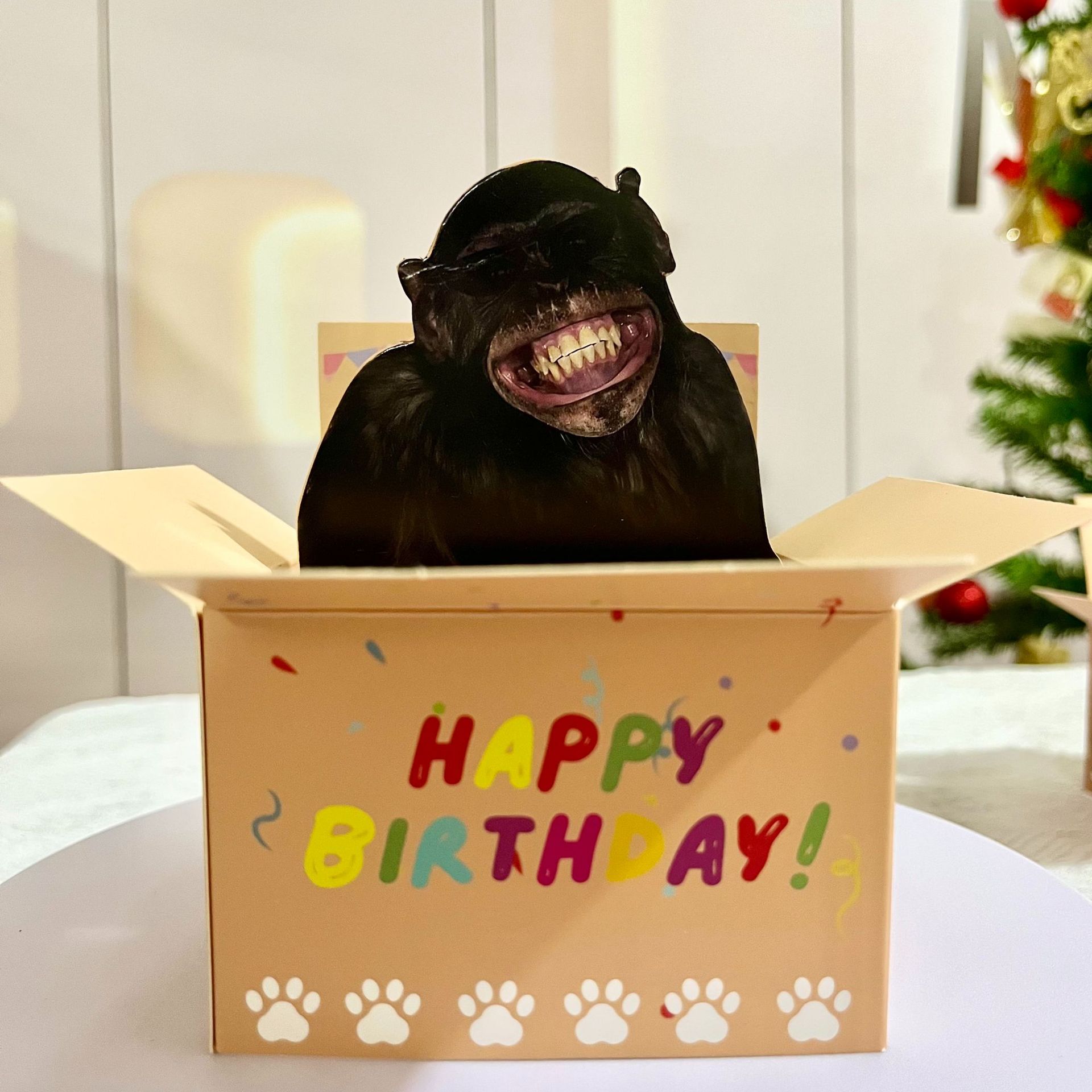 1 gab. Jautra Happy Birthday Pop-Up