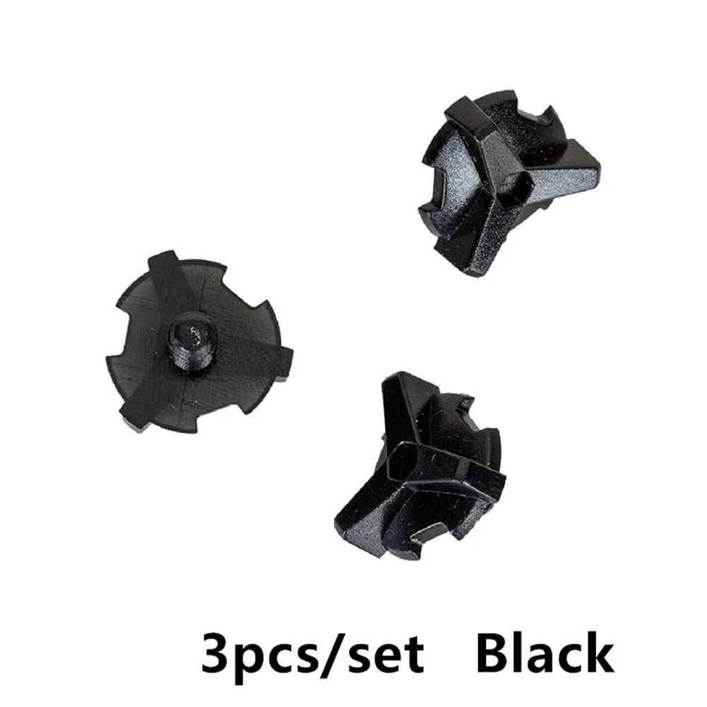 

3 шт. винты для козырька мотоциклетного шлема универсальные аксессуары для шлема пластиковый винт для козырька мотоциклетный шлем сменные винты чёрный