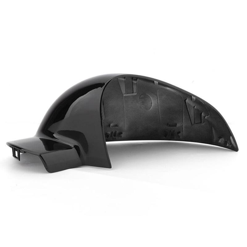 Car Right Side Door Wing Mirror Cover Cap Fit for Vauxhall Ignia 2008 2009 2010 2011 2012 2013 2014 2015 2016 Black