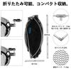 SANLIKE Landing Net, Large Aluminum Landing Net, Foldable Landing Net with Rubber Oval Frame, Large Size, 52 X 65cm, Gunmetal Color