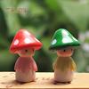 Lovely Mushroom Doll Micro Landscape Bonsai Dollhouse Home Garden Balcony Plant Decoration