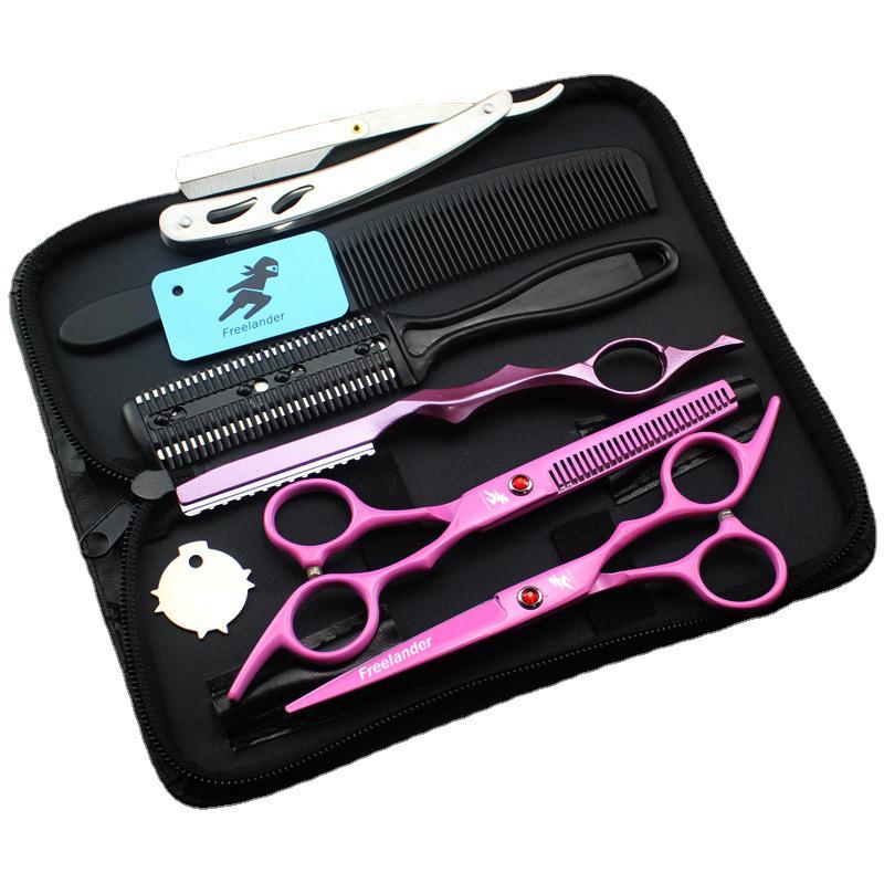 Colorful Hair Cutting & Thinning Scissors Set