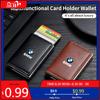 BACL9 For Men Wallet ID Credit Card Holder RFID Wallet Pop Up Bank Card Case For BMW E46 E90 E60 F30 F10 E39 E36 F20 E87 E90 E70