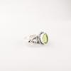 Peridot Gemstone 925 Sterling Silver Jewelry Handcrafted August Birthstone Ring RR-8-5