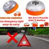 LED Car Warning Lamp with Strong Magnetic Induction Electric Flashing Lights Emergency Traffic Light for Road Saf