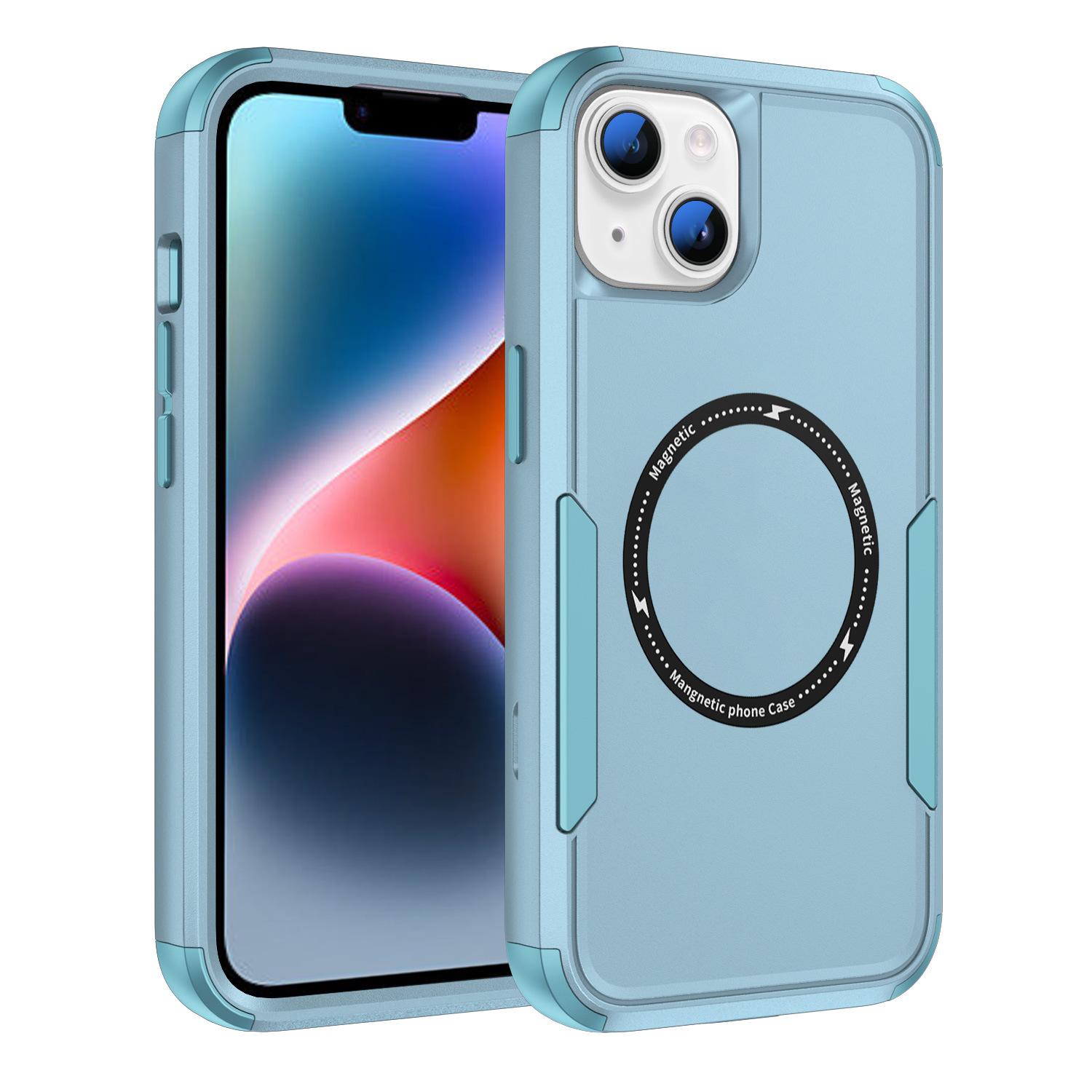 

Магнитный чехол для телефона Источник Роскошный стиль Три в одном Чехол для телефона для Apple 17 Защитный чехол для телефона For iPhone6 Plus