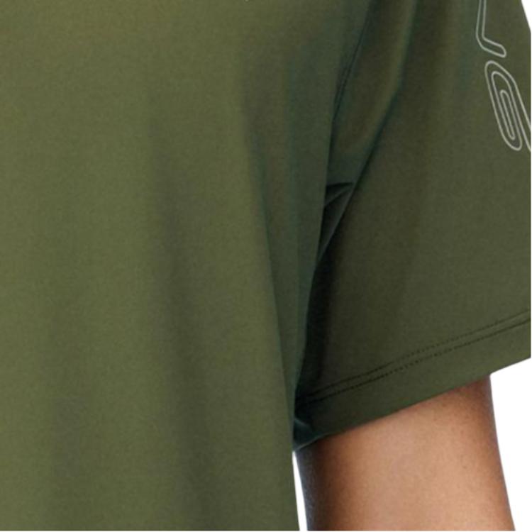 Anta Breathable Versatile Casual Short Sleeve T-Shirt With Letter Round Neck Unisex Tops 952525109-3