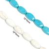 1 Strand Natural Turquoise Stone Beads Blue White Loose Spacer Gemstone Beads For Jewelry Making DIY Bracelets Necklace Supplies