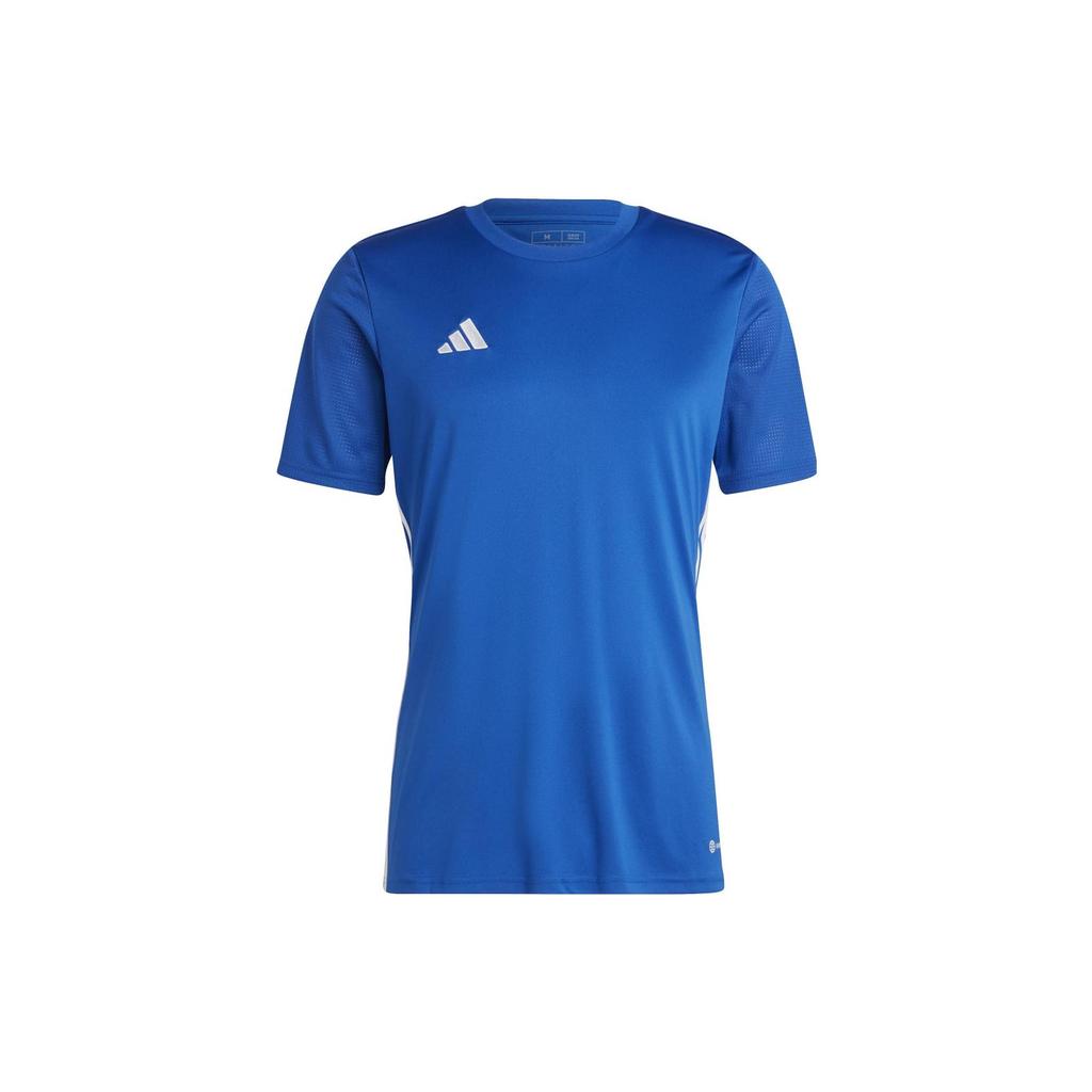 adidas T Shirts Men's Dark Blue Crew Neck Moderate Straight Fit H44528