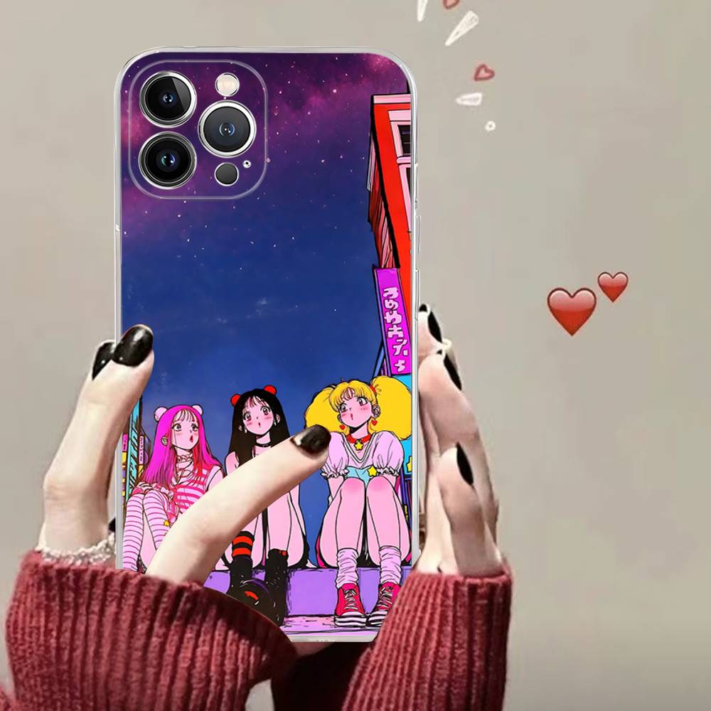 Popular Anime Girl S-Sailor Moon For iPhone 17 16 16e 15 14 13 12 11 Pro Max Mini Plus Phone Case
