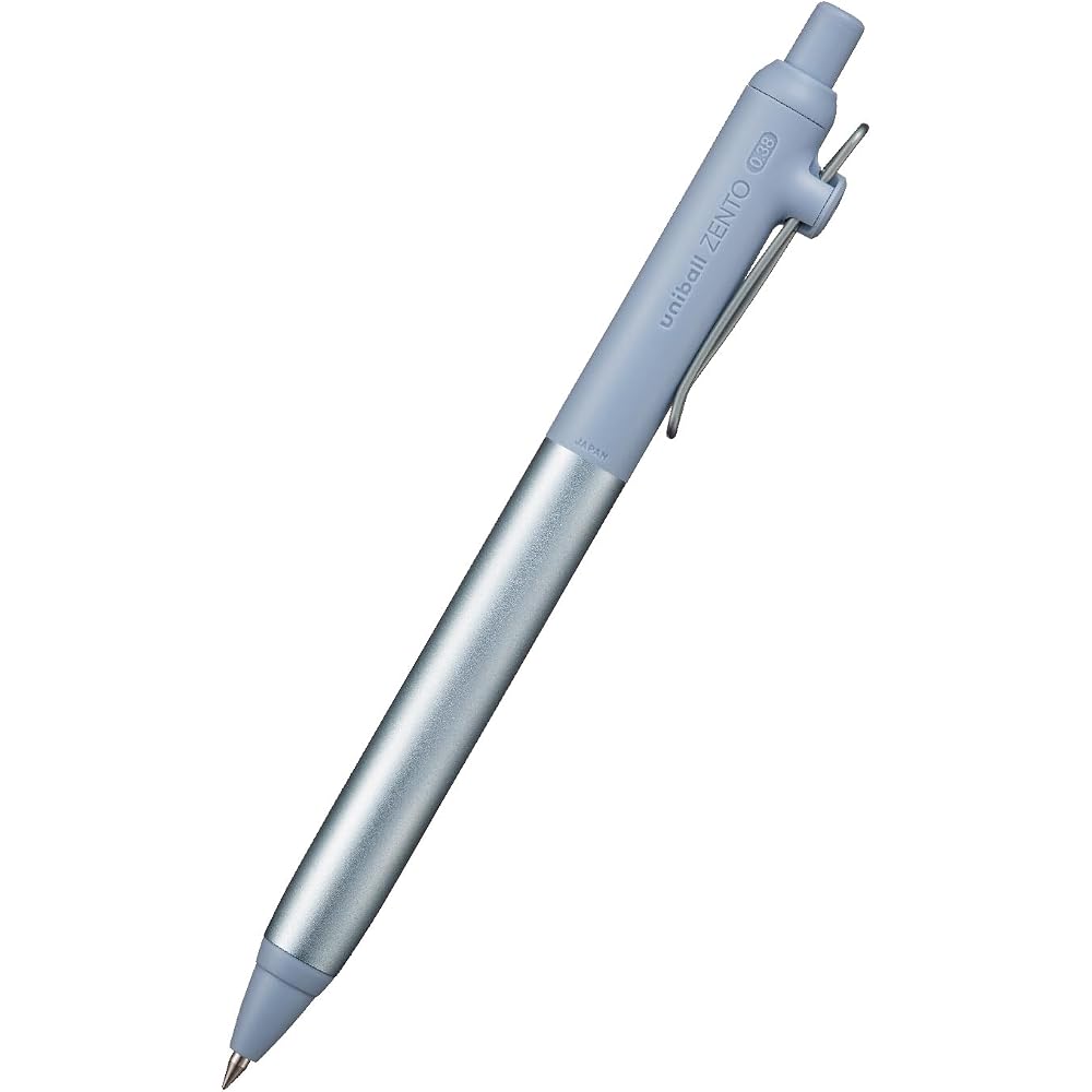Mitsubishi pencil water-based ballpoint pen uniball ZENTO flow 0.38 fluorite UBNZF38.8