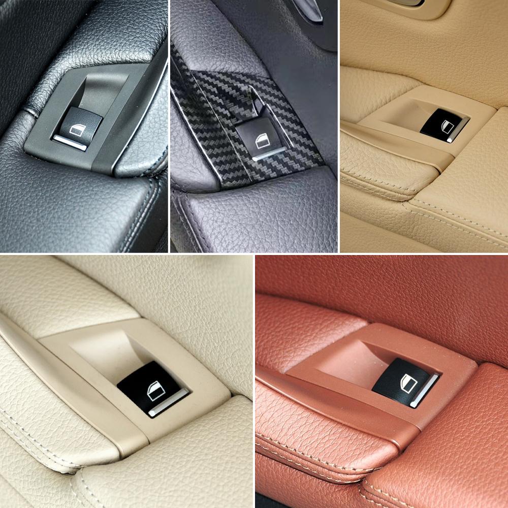 Car Interior Passenger Door Window Lifting Switch Panel Cover For BMW 5 Series F10 F11 F18 520i 523i 525i 528i 535i