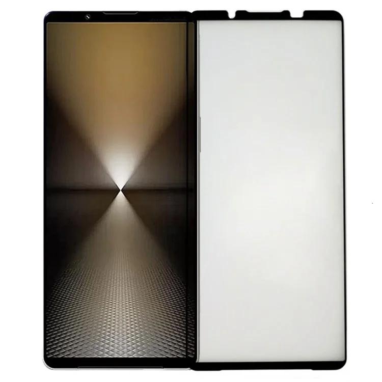 PINWUYO JK 3D Tempered Glass Film Series-2 for Sony Xperia 1 VI AGC Glass Screen Protector Full Glue
