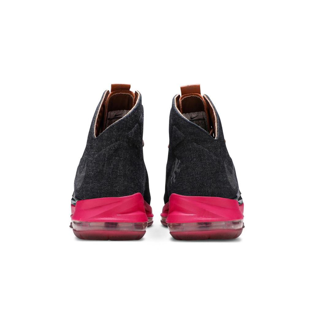 Nike LeBron 10 EXT Denim QS 'Denim' (Unisex) Midnight Navy / Midnight Navy-Hazelnut-Fireberry Basketball Shoes 597806 400