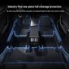 BJBT Full Coverage Non-Slip Floor Mats for Tesla Model Y 2023, TPE Injection Molded