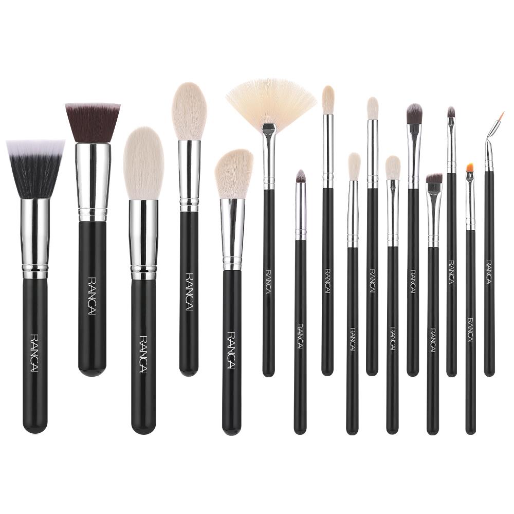 

Makeup Brushes Set 16pcs Foundation Powder Eyeshadow Contour Concealer Cosmetic Make up Brush With Bag Free Shipping