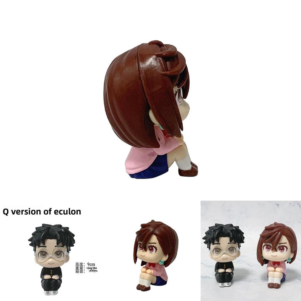 Dan Da Dan Ayase Momo Und Takakura Ken PVC Modell Ornament Für Fans