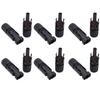 12PCS Solar Photovoltaic Connector IP67 Copper Tinned Pins Male Female Connector Kit for Industry