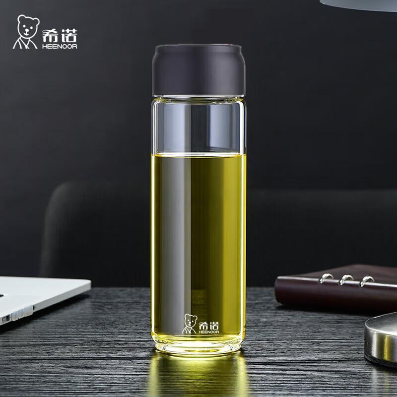 Xinuo Portable Single-Layer Glass Water Bottle