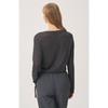 HuiT Loose FiT Long Sleeve T shirT hTwTl6i02T