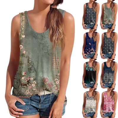 Womens Tank Top Dressy Casual Shirts Summer Loose Fit Camisole Cute Trendy Clothes Sleeveless Blouses