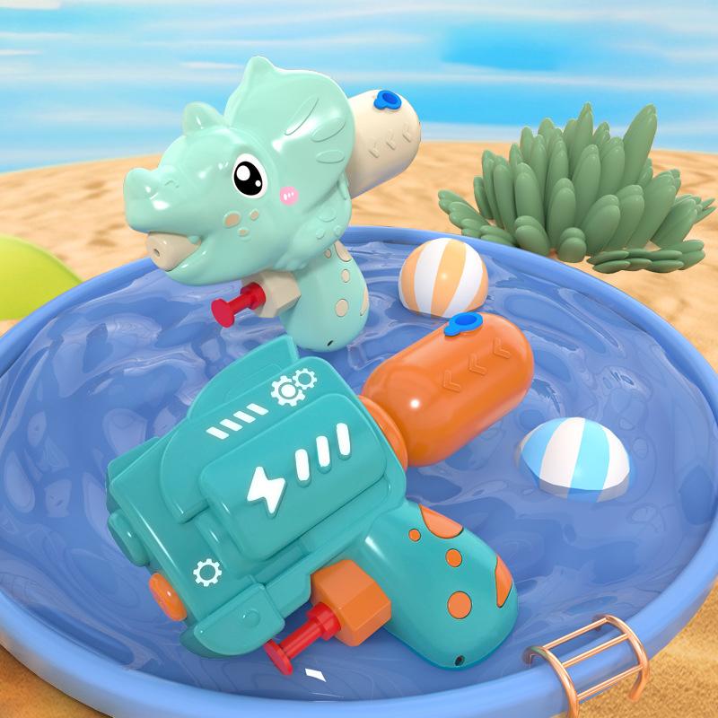 Children Summer Water Spray Toy Outdoor Beach Water Battle Swimming Pool Party Water Gun Dinosaur Clownfish Mini Water Gun Toy