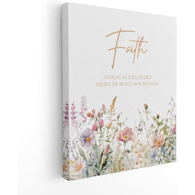 APJYM Psalm 23 the Lord is My Shepherd Bible Verse Canvas Wall Art Framed, Christian Room Decor, Jesus and Lamb Christian Prints Poster Wall Decor Sj3