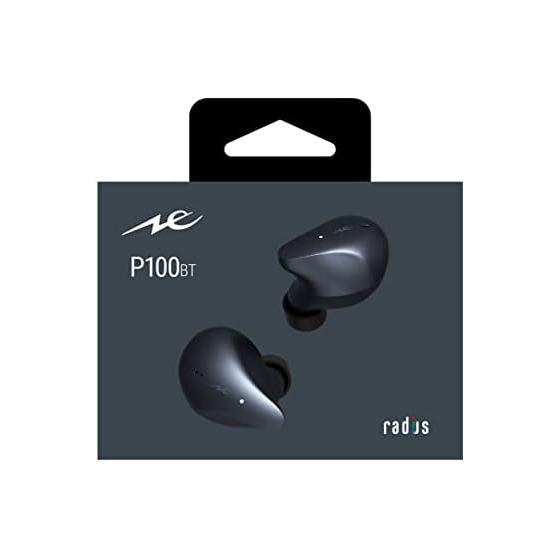 Radius radius HP-P100BT Low Latency Gaming Wireless Earphones: Noise Canceling ANC Ambient Sound Intake Bluetooth Fully Wireless Fully Wireless TWS