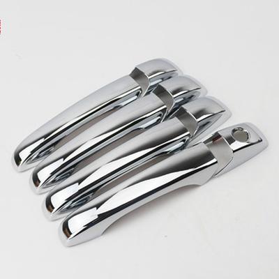 Funduoo For Dodge Grand Caravan  / Avenger 2008- New Chrome Car Door Handle Cover Trim Sticker