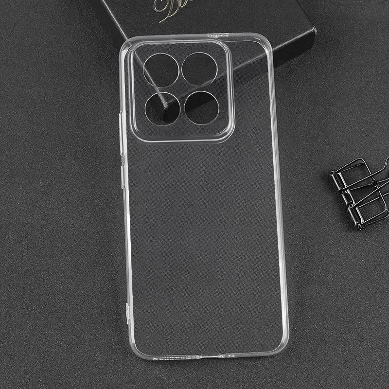 Mi 15S Pro Ultra-thin Tpu Transparent Mobile Phone Case Is Suitable for Mi Civi 5pro High-transparency Turbo4p Soft Case