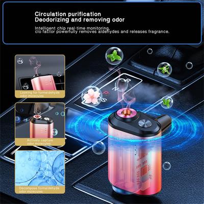 Automóvil Difusor de aire eléctrico Perfume Ambientador Máquina de aromaterapia Inducción inteligente Inicio Parada Aromaterapia de alta gama